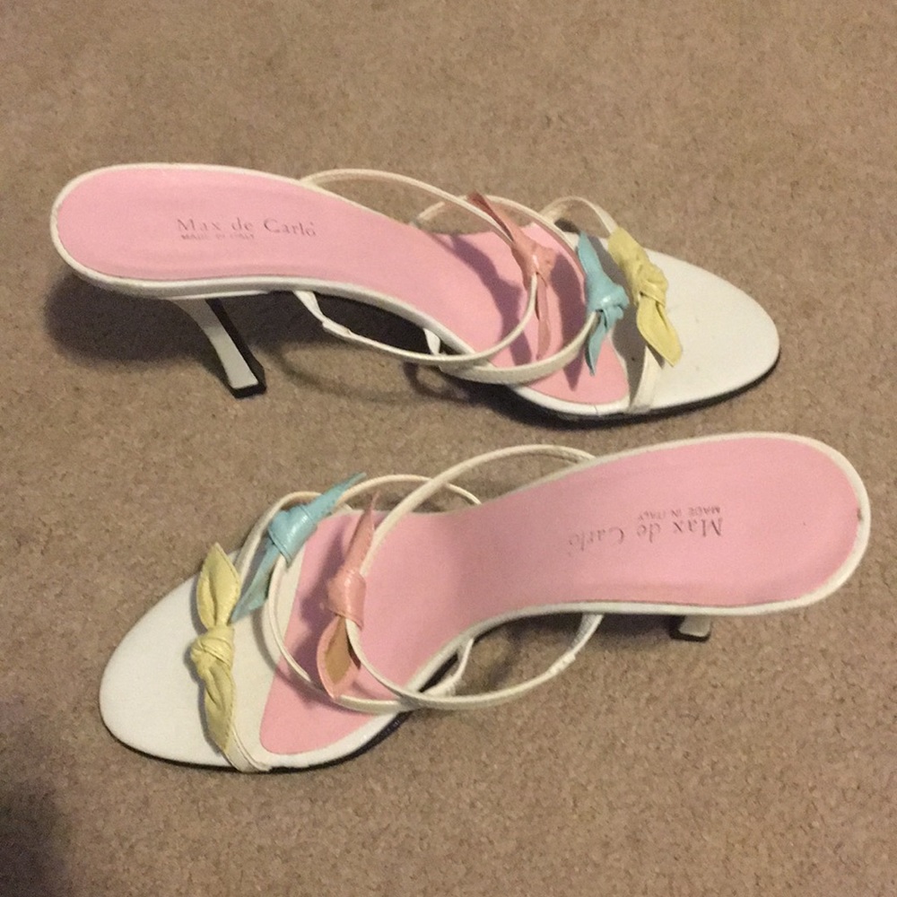 Max de Carlo Size 9 Strappy Heels